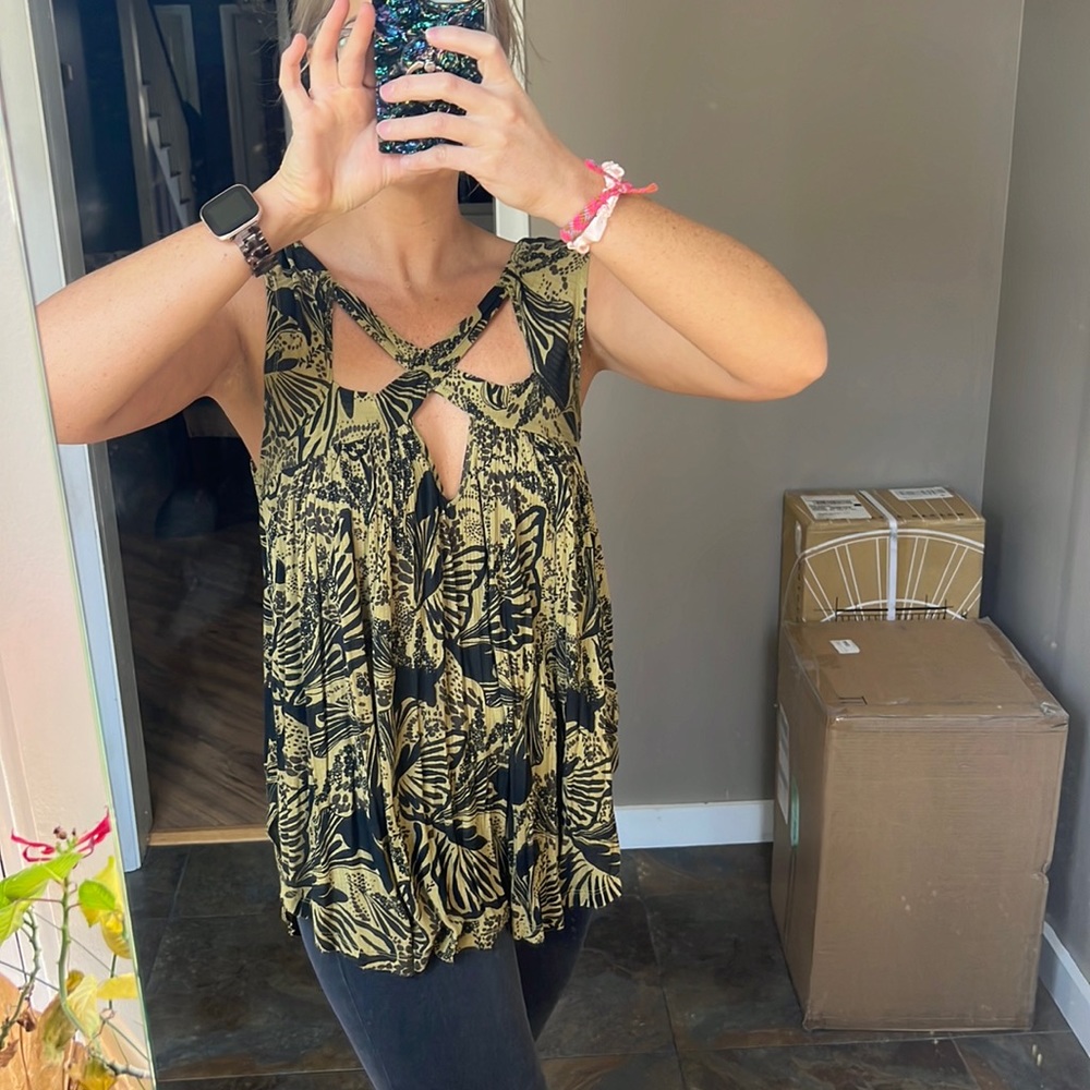 Free People Sugar Cane top